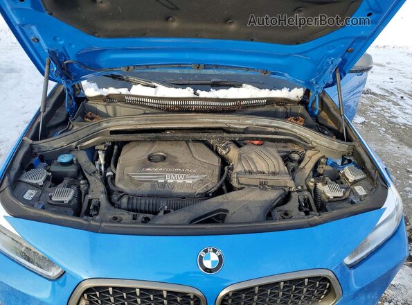 WBXYN1C09M5S67672 2021 BMW X2 Синий Вид подкапотного пространства