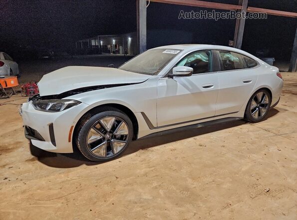 WBY23HD05SFV45781 2025 BMW I4 Белый Передняя левая четверть