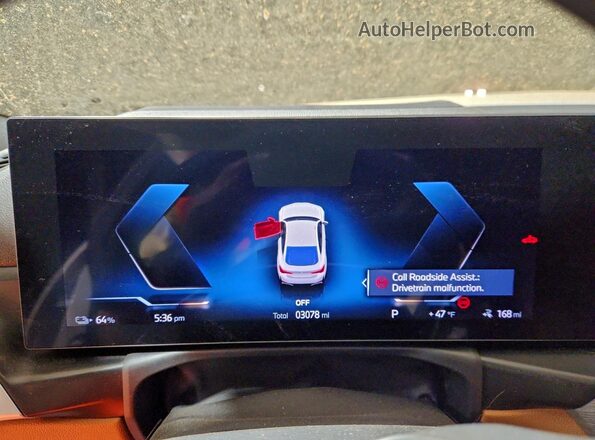 WBY23HD05SFV45781 2025 BMW I4 Белый Вид щитка приборов