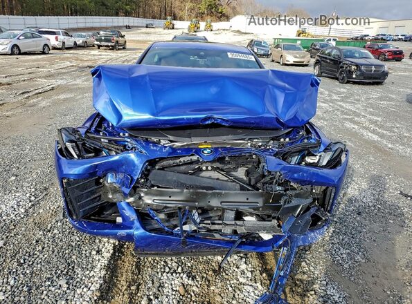 WBY23HD06SFV50746 2025 BMW I4 Синий Вид спереди