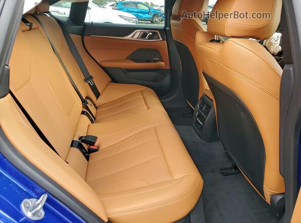 WBY23HD06SFV50746 2025 BMW I4 Синий Вид задних сидений