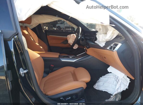 WBY23HD07SFU59856 2025 BMW I4 Черный Вид салона спереди