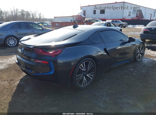 WBY2Z2C57GV675227 2016 BMW I8 Серый Задняя правая четверть