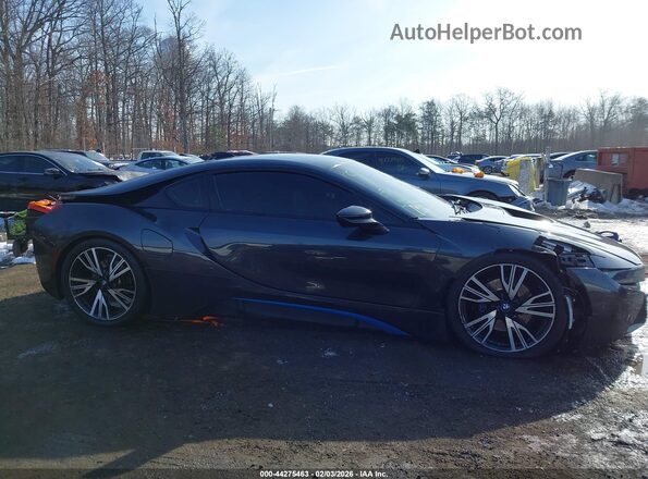 WBY2Z2C57GV675227 2016 BMW I8 Серый Вид задней части салона