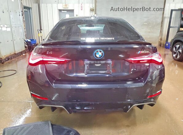 WBY33AW05NFM42406 2022 BMW I4 Черный Вид сзади