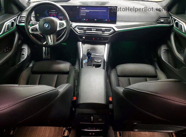 WBY33AW05NFM42406 2022 BMW I4 Черный Вид панели приборов
