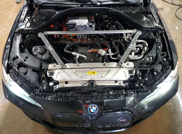 WBY33AW05NFM42406 2022 BMW I4 Черный Вид задней части салона
