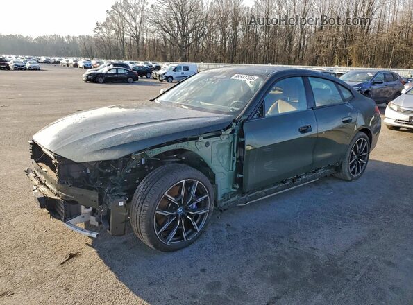 WBY33AW05NFN01616 2022 BMW I4 Green Передня ліва чверть
