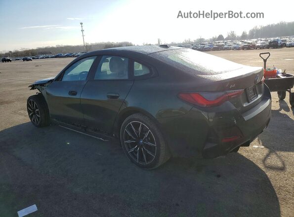 WBY33AW05NFN01616 2022 BMW I4 Green Задня ліва чверть