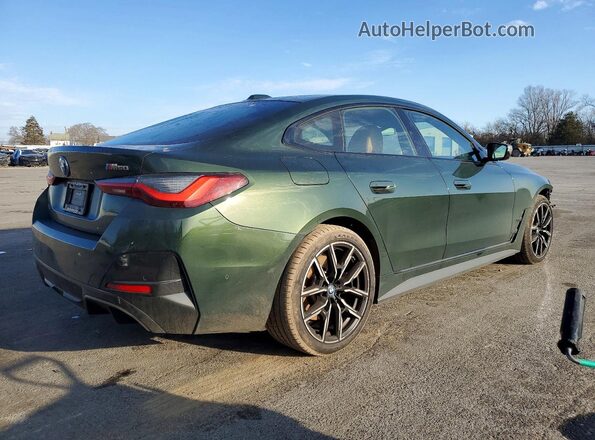 WBY33AW05NFN01616 2022 BMW I4 Green Задня права чверть