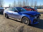 2022 Bmw I4 M50 Синий vin: WBY33AW07NFM77108