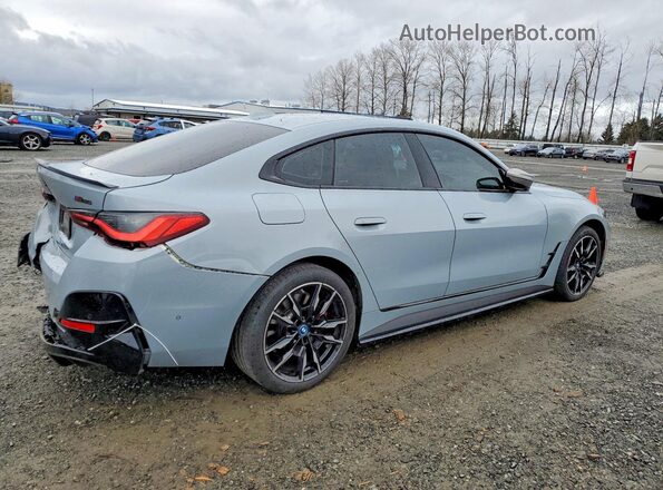 WBY33AW09NFN17141 2022 BMW I4 Серый Задняя правая четверть