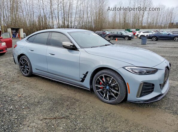 WBY33AW09NFN17141 2022 BMW I4 Серый Передняя правая четверть
