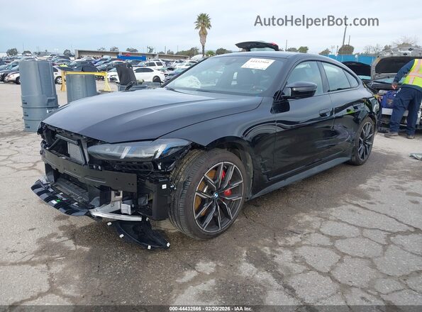 WBY33HD06SFV16665 2025 BMW I4 Черный Передняя левая четверть