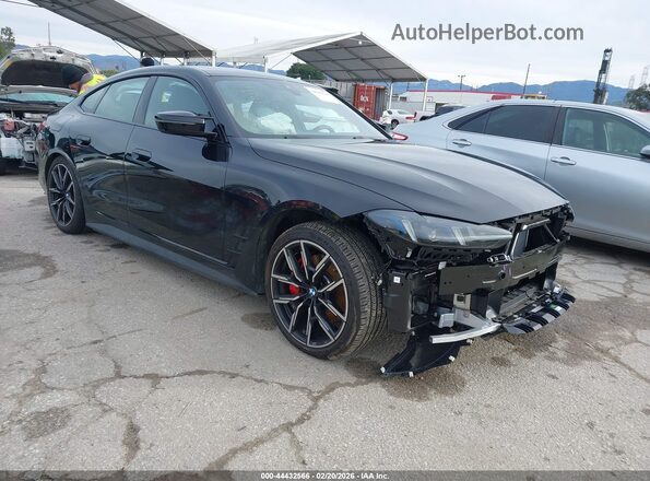 WBY33HD06SFV16665 2025 BMW I4 Черный Передняя правая четверть
