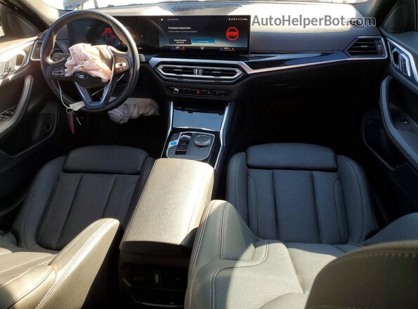 WBY43AW05PFR31699 2023 BMW I4 Черный Вид щитка приборов