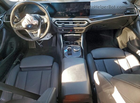 WBY43AW07RFS38975 2024 BMW I4 Gray Вид панелі приладів