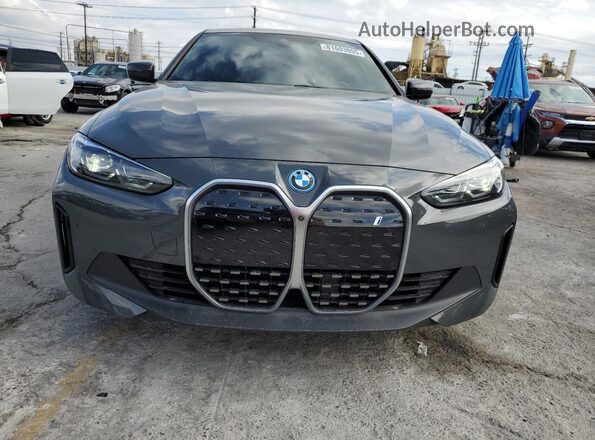 WBY43AW09PFP76705 2023 BMW I4 Gray Դիմացի տեսք