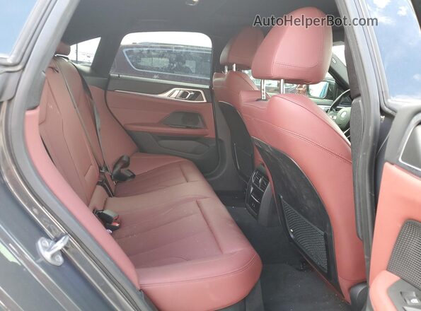 WBY43AW09PFP76705 2023 BMW I4 Gray Հետևի նստատեղերի տեսք