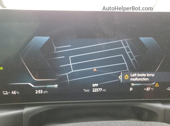 WBY43AW09PFP76705 2023 BMW I4 Gray Սարքավորումների վահանակի տեսք