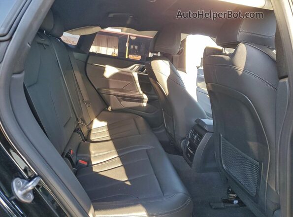 WBY43AW0XRFT38133 2024 BMW I4 Черный Вид задних сидений