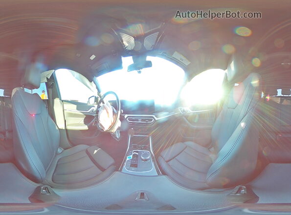 WBY43AW0XRFT38133 2024 BMW I4 Черный Вид наклейки с VIN-кодом