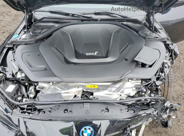 WBY43HD01SFV57385 2025 BMW I4 Black Սալոնի հետևի տեսք