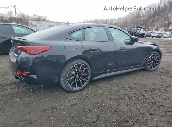 WBY43HD01SFV57385 2025 BMW I4 Black Հետևի աջ