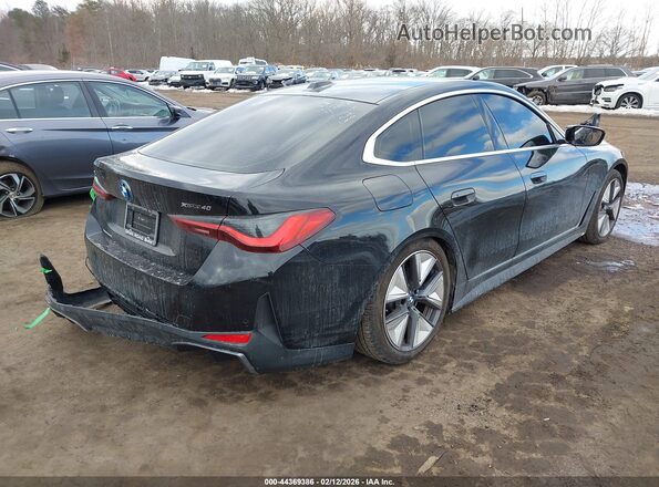 WBY43HD07SFU60577 2025 BMW I4 Черный Задняя правая четверть