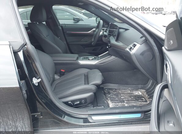 WBY43HD07SFU60577 2025 BMW I4 Черный Вид салона спереди