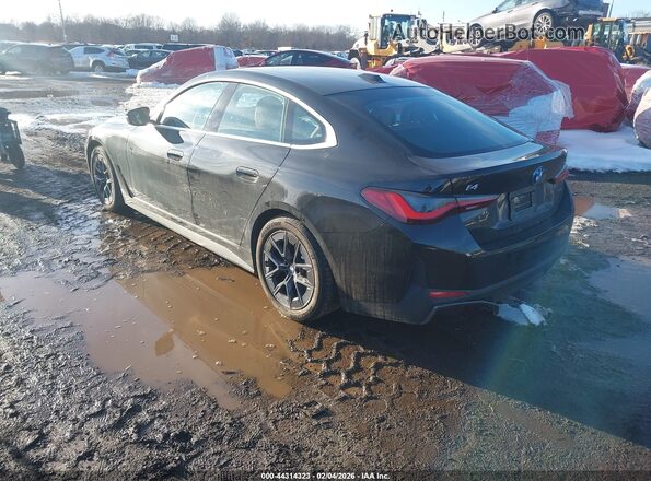WBY43HD0XSFU44602 2025 BMW I4 Black Tył lewy