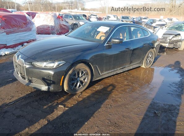 WBY43HD0XSFU44602 2025 BMW I4 Black Przód lewy