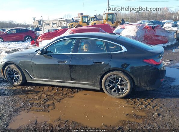 WBY43HD0XSFU44602 2025 BMW I4 Black Widok wnętrza 360 stopni