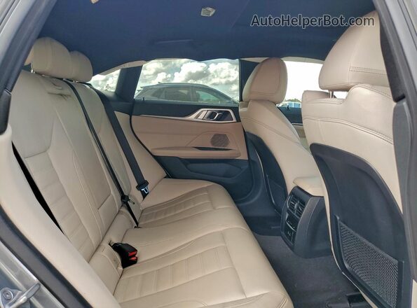 WBY73AW01RFR68281 2024 BMW I4 Серебряный Вид задних сидений