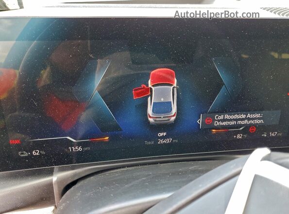 WBY73AW01RFR68281 2024 BMW I4 Серебряный Вид щитка приборов