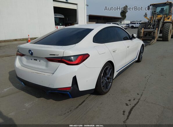 WBY73AW04RFS36100 2024 BMW I4 White Հետևի աջ