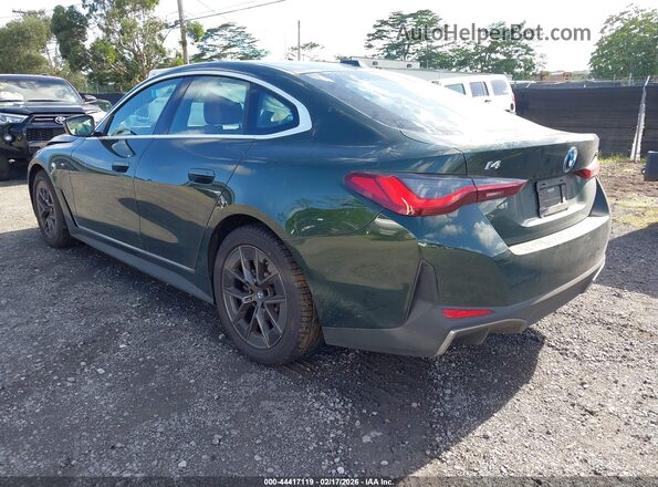 WBY73AW08PFP99468 2023 BMW I4 Green Trasero izquierdo
