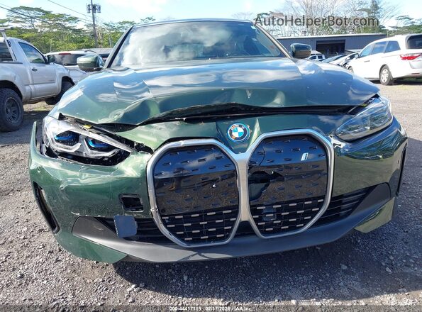 WBY73AW08PFP99468 2023 BMW I4 Green Vista frontal