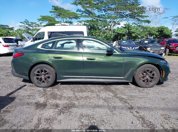 WBY73AW08PFP99468 2023 BMW I4 Green Vista interior trasera