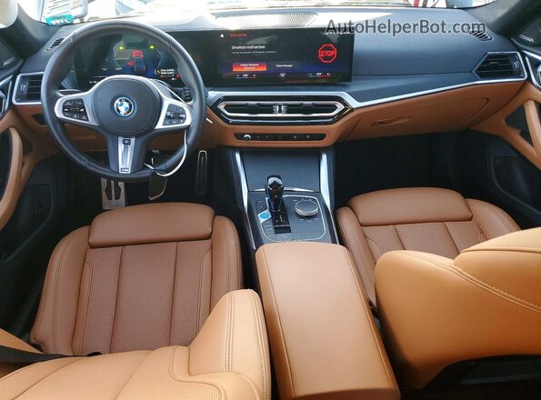 WBY73AW0XNFN08014 2022 BMW I4 Черный Вид панели приборов