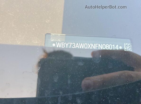 WBY73AW0XNFN08014 2022 BMW I4 Черный Вид подкапотного пространства