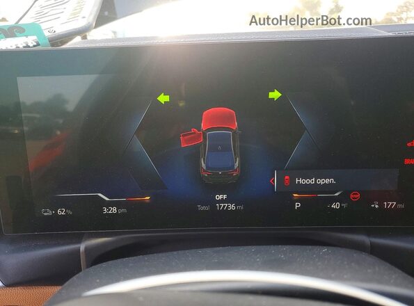 WBY73AW0XNFN08014 2022 BMW I4 Черный Вид щитка приборов