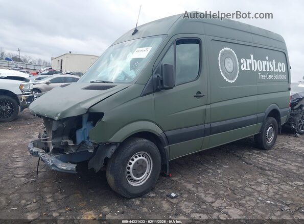 WD3PE7CD4JP625074 2018 MERCEDES-BENZ SPRINTER Green Przód lewy