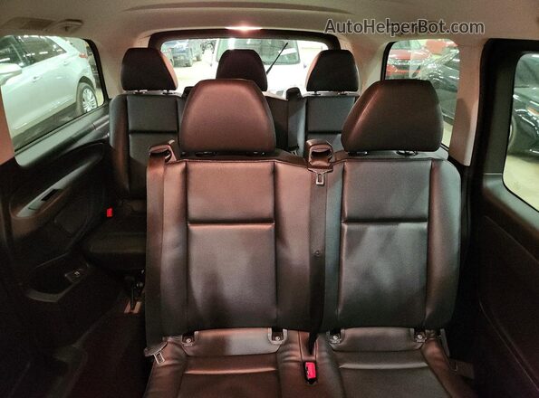 WD4PG2EE2K3511985 2019 MERCEDES-BENZ METRIS Black Vista de los asientos traseros