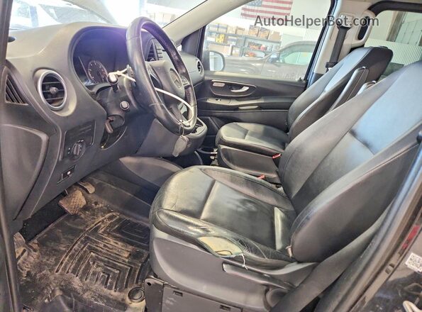 WD4PG2EE8G3138409 2016 MERCEDES-BENZ METRIS Черный Вид салона спереди
