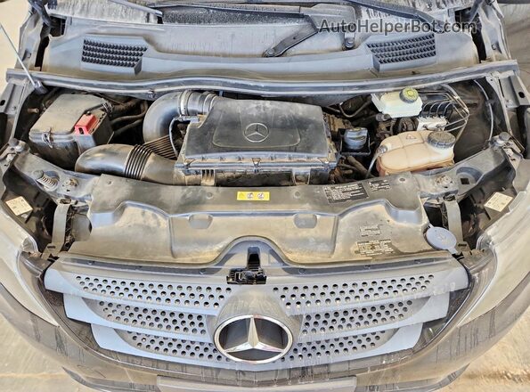 WD4PG2EE8G3138409 2016 MERCEDES-BENZ METRIS Черный Вид подкапотного пространства