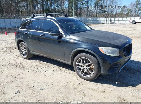 WDC0G4JB0GF083787 2016 MERCEDES-BENZ GLC 300 Черный Передняя правая четверть