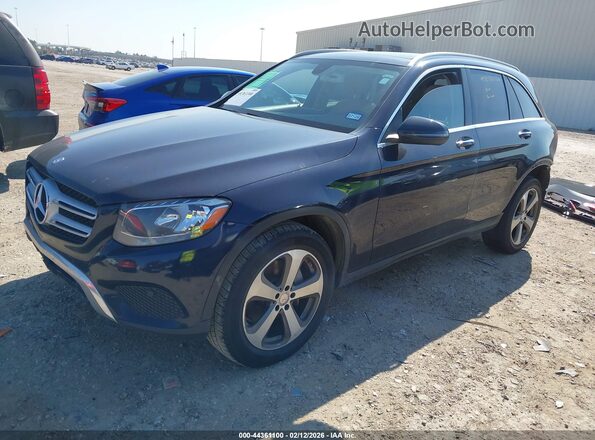 WDC0G4JB1GF051981 2016 MERCEDES-BENZ GLC 300 Dark Blue Передняя левая четверть