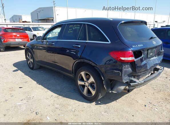 WDC0G4JB1GF051981 2016 MERCEDES-BENZ GLC 300 Dark Blue Задняя левая четверть