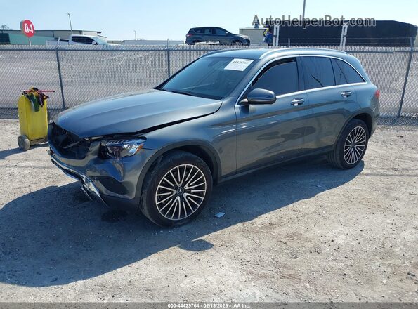 WDC0G4JB5JV061930 2018 MERCEDES-BENZ GLC 300 Серый Передняя левая четверть